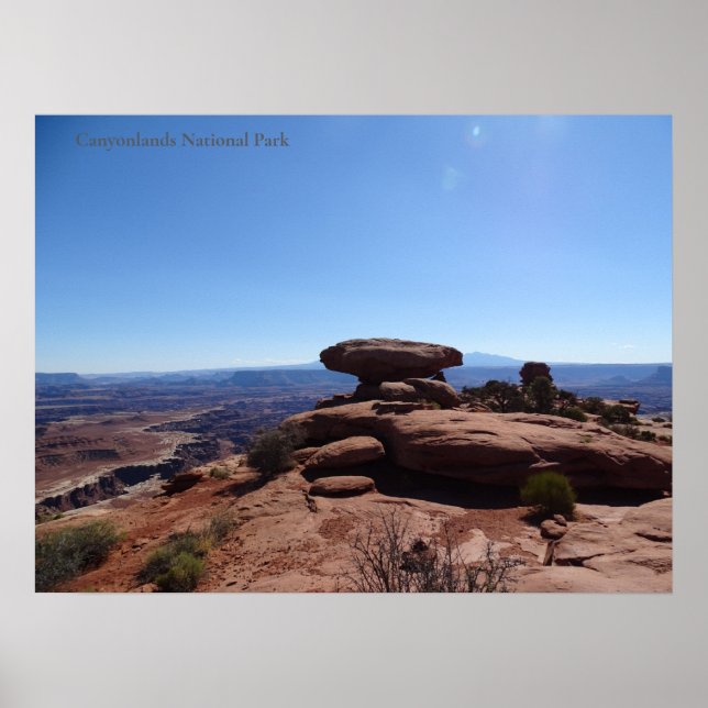 Canyonlands nationalpark poster (Framsidan)
