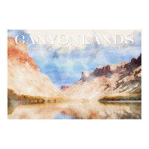 Canyonlands nationalpark Poster, Utah Print