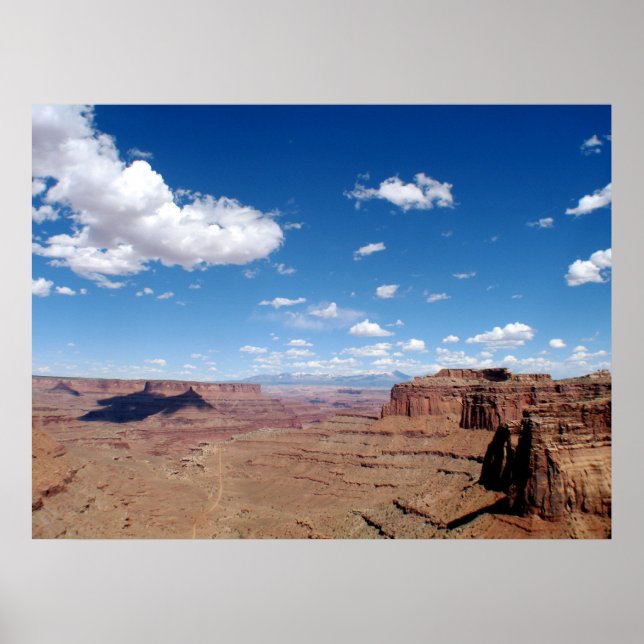 Canyonlands nationalpark Scenia Photo Poster (Framsidan)