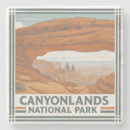 Canyonlands nationalpark stenunderlägg