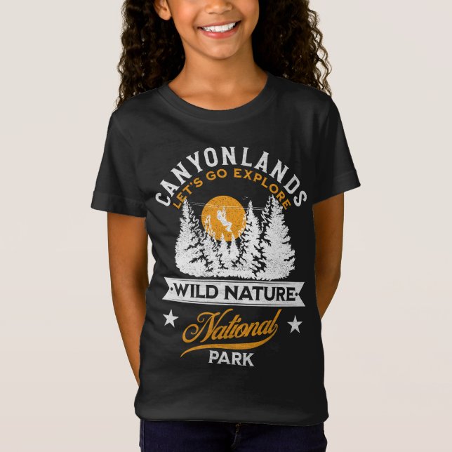 Canyonlands nationalpark t shirt (Framsida)