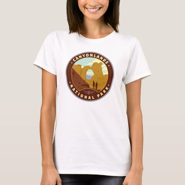 Canyonlands nationalpark t shirt (Framsida)