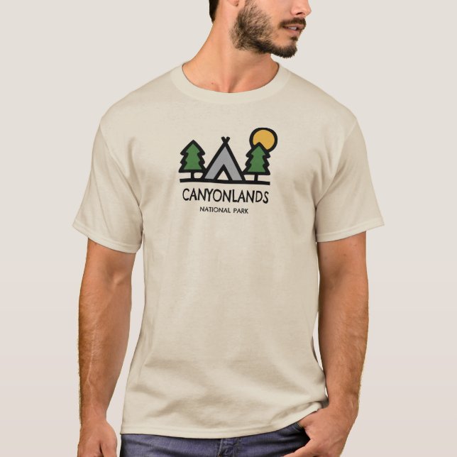 Canyonlands nationalpark t shirt (Framsida)