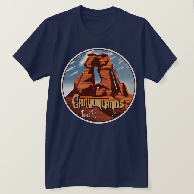 Canyonlands nationalpark t shirt (Design framsida)