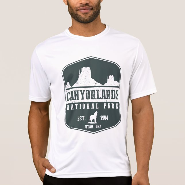 Canyonlands nationalpark t-shirt (Framsida)