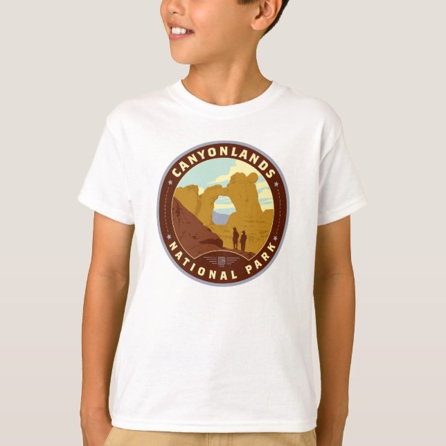 Canyonlands nationalpark t shirt (Framsida)