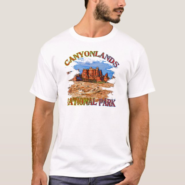 Canyonlands nationalpark tee shirt (Framsida)
