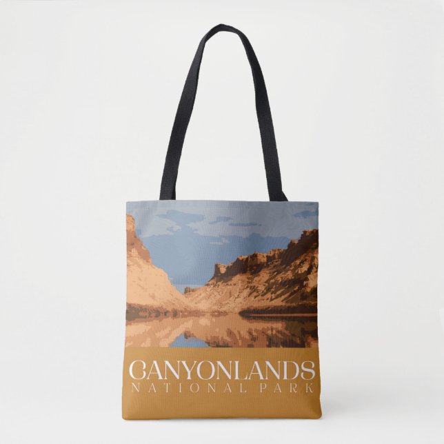 Canyonlands nationalpark Tote, Utah Bag Tygkasse (Framsida)