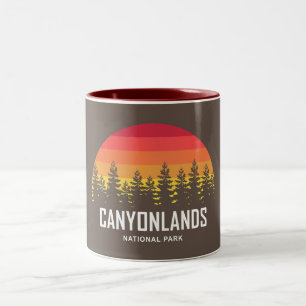 Canyonlands nationalpark Två-Tonad mugg