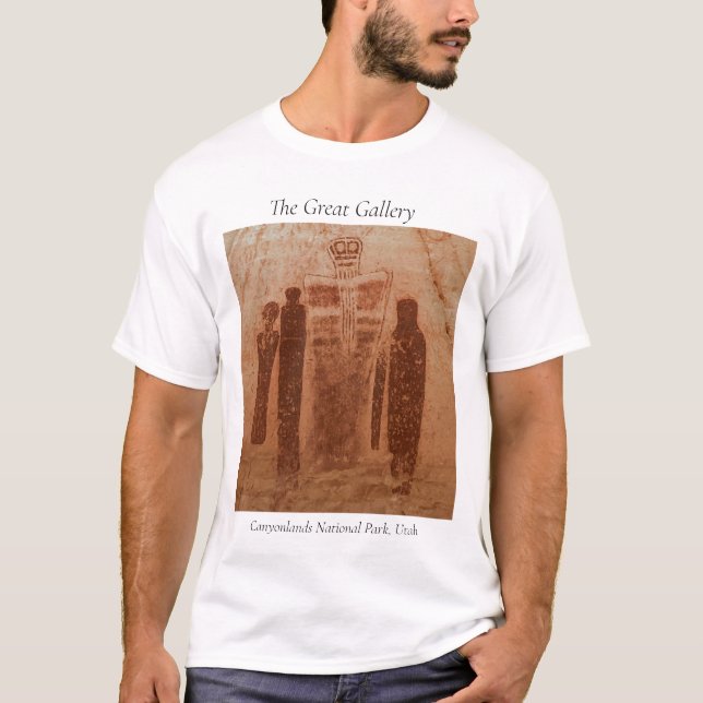 Canyonlands nationalpark Underbar Gallery Sten Art T Shirt (Framsida)