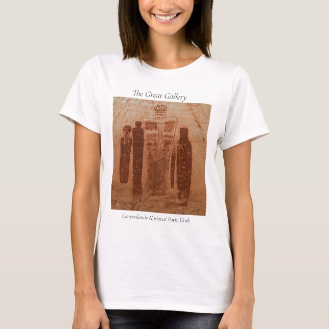 Canyonlands nationalpark Underbar Gallery Sten Art T Shirt (Framsida)