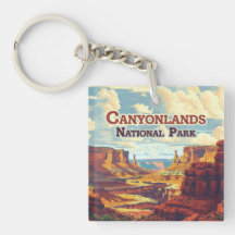 Canyonlands nationalpark Utah Moab Retro