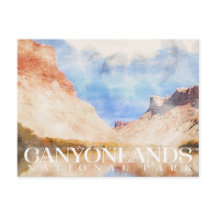 Canyonlands nationalpark, Utah Postcard