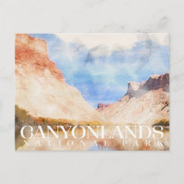 Canyonlands nationalpark, Utah Postcard Vykort