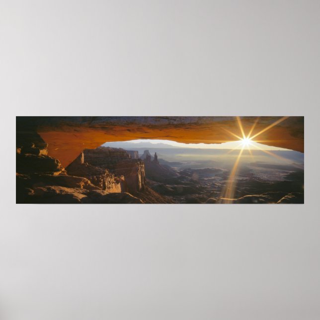 CANYONLANDS NATIONALPARK, UTAH. USA. Utsikt Poster (Framsidan)