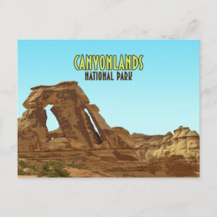 Canyonlands nationalpark Utah Vykort