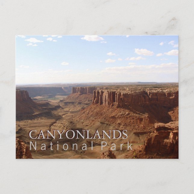 Canyonlands nationalpark vykort (Framsida)
