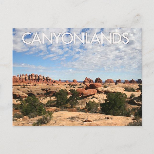 Canyonlands nationalpark vykort (Framsida)