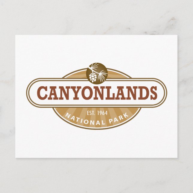 Canyonlands nationalpark vykort (Framsida)