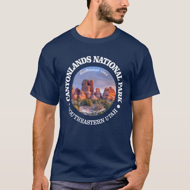 Canyonlands NP (rd)2 T Shirt (Framsida)