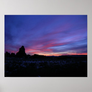 Canyonlands solnedgång poster