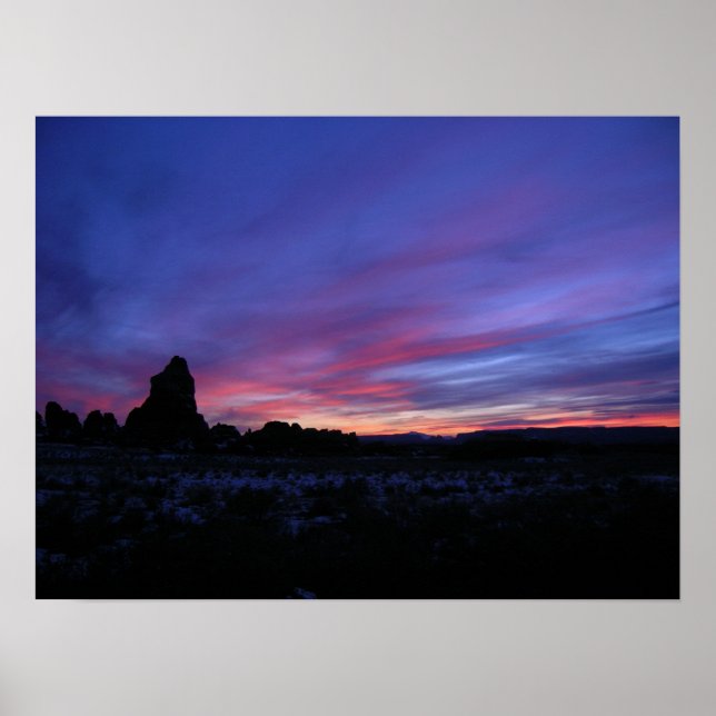 Canyonlands Sunset Poster (Framsidan)