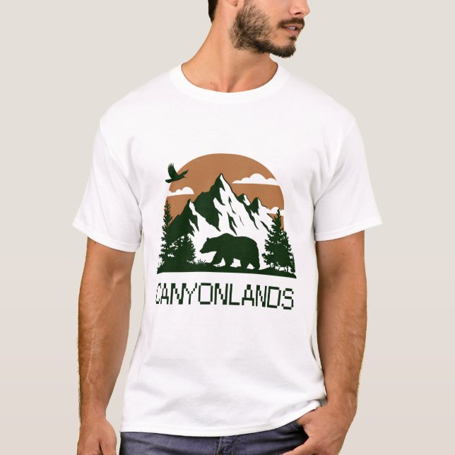 Canyonlands - Utah T Shirt (Framsida)