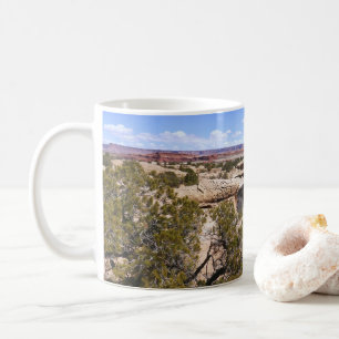 Canyonlands vy från Cave Springs Trail Kaffemugg