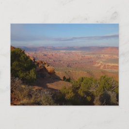 Canyonlands vy från Grand View Point Trail Vykort