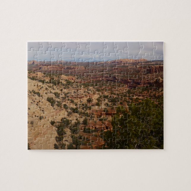 Canyonlands vy från Neck Springs Trail Pussel (Horisontell)