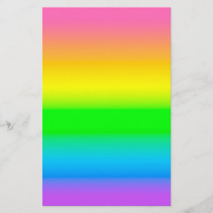 Canzed Rainbow Mönster Scrapbook Lakan