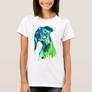 Cão Colorido T Shirt