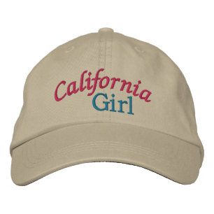 Cap - California Girls Broderad Keps