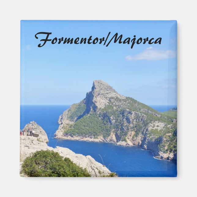 Cap de Formentor - Mallorca Souvenir Magnet (Framsidan)