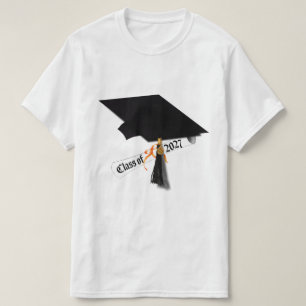 Cap-examen Klass 2027 Utexaminerade T Shirt