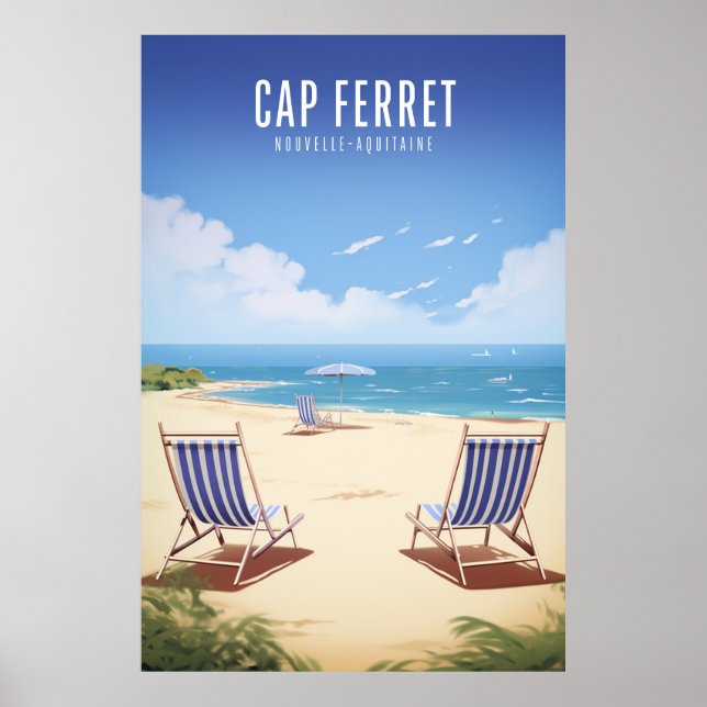 Cap Ferret - poster - Affiche (Framsidan)