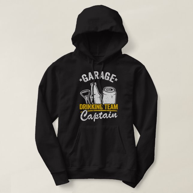 Cap för beer Garage Drinker Garage Drinking Team C Hoodie (Design framsida)