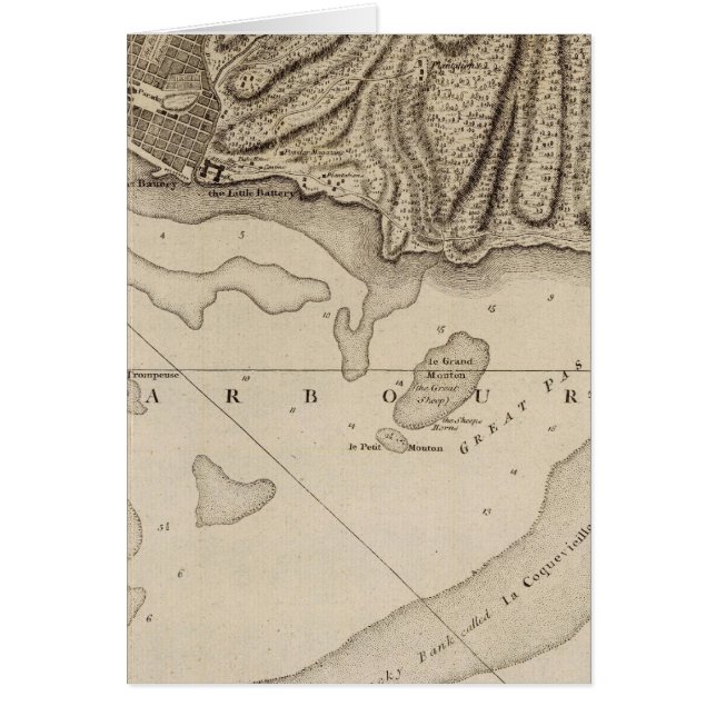 Cap Francois Hälsningskort (Framsidan)