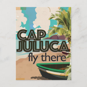 Cap Juluca Anguilla-Vintagens semester Poster Vykort