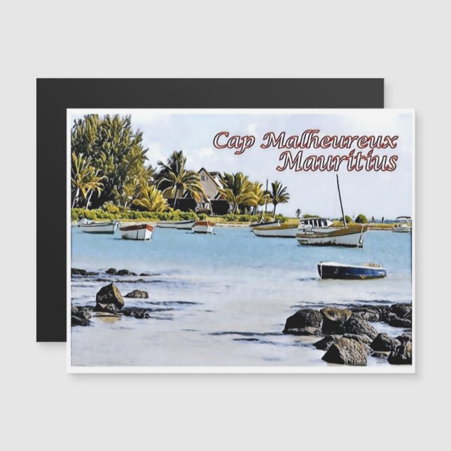 Cap Malheureux - Mauritius - (Fram/baksida)