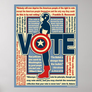 Cap vill att du röstar poster