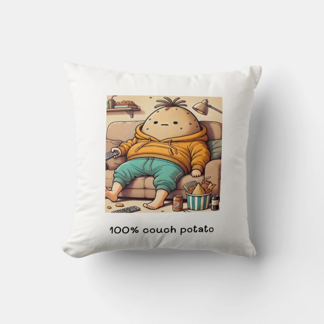 Capa de almofada Couch Potato Kudde (Framsida)