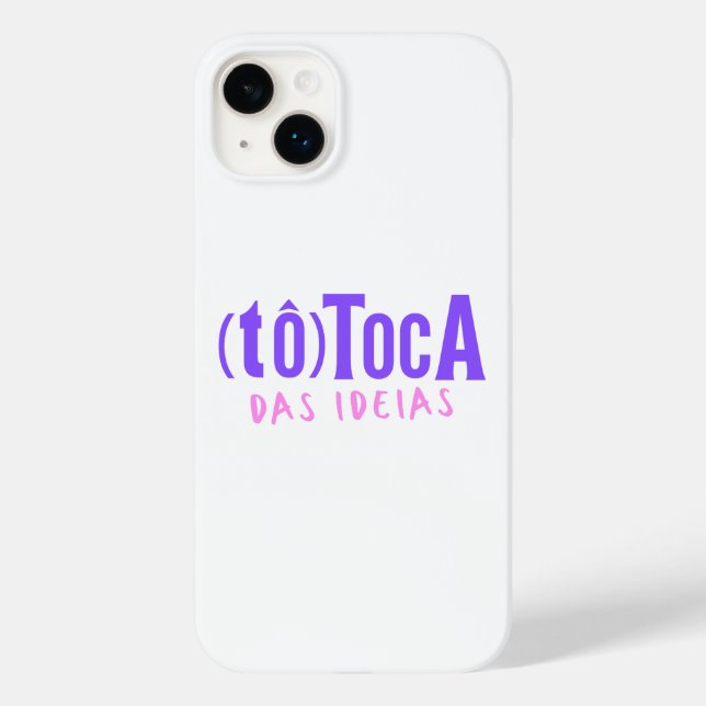 Capa de Iphone Totoca das ideias (Baksida)