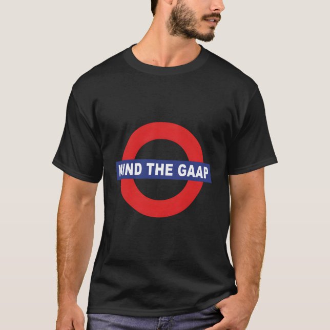 CAPA-mind, redovisning av gaap-mellanrum T Shirt (Framsida)