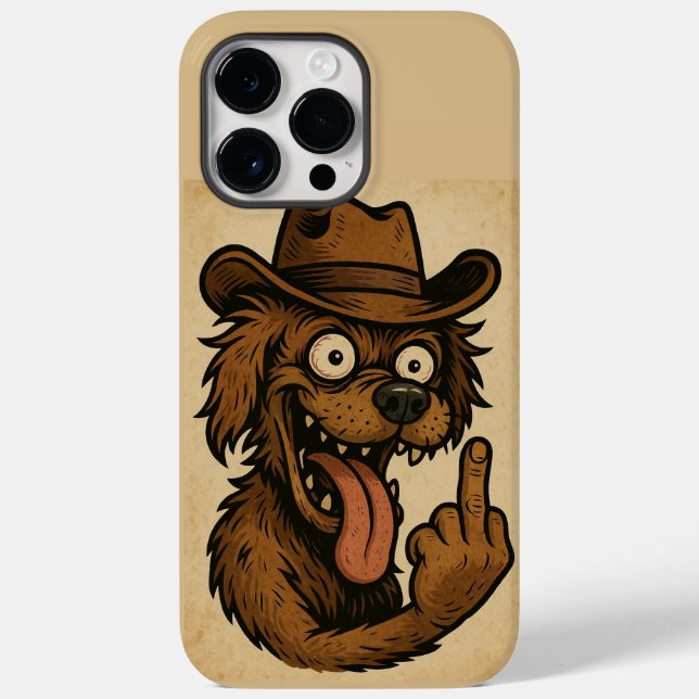 CAPA PARA CELULAR CACHORRO LOUCO (Baksida)