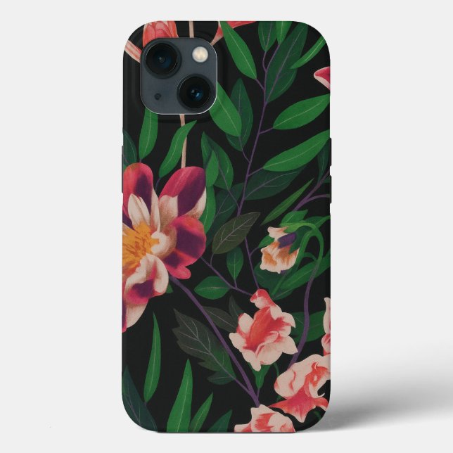 capa para celular Floral em design  (Baksida)