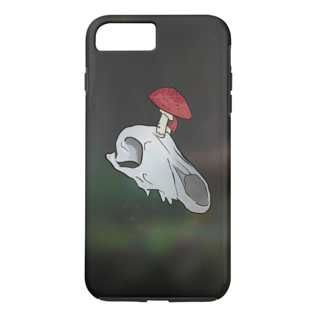 Capa para iPhone 8 Plus/ 7 Plus, Cogumelo Case-Mate iPhone Skal (Baksida)