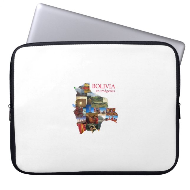 Capa para laptop Bolivia en imagenes Fodral (Framsidan)