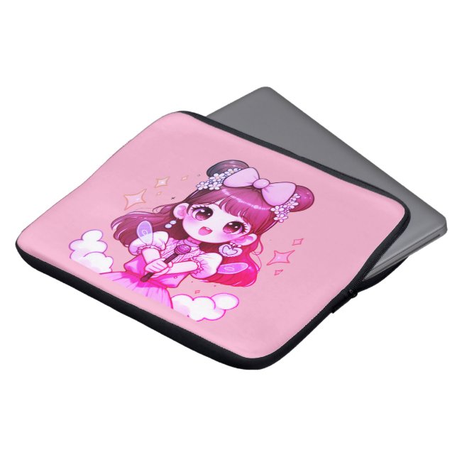capa para laptop garota kpop cantora desenho fodral (Framsida topp)