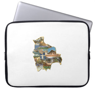 Capa para laptop recuerdo de Bolivia Fodral